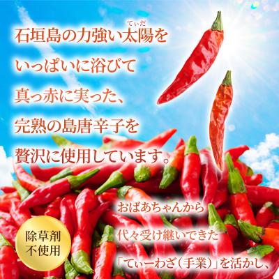ふるさと納税 石垣市 おばあちゃんの“てぃだくーす”(泡盛漬けタイプ)完熟、泡盛仕立て　調味料 |  | 01
