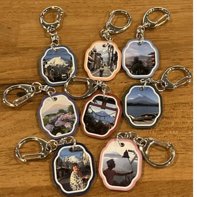 ふるさと納税 山梨県 課題解決型地域活性化富士山オリジナルアイテム 缶バッジ8個・スタンド6個・キーホルダー6個 |  | 02