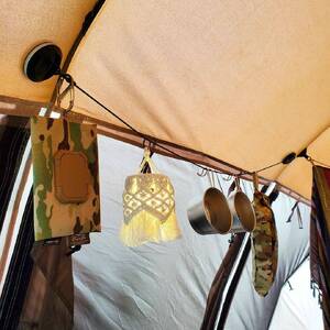 HANGBURGER(オリジナル) ランタンフック アウトドア キャンプ用品