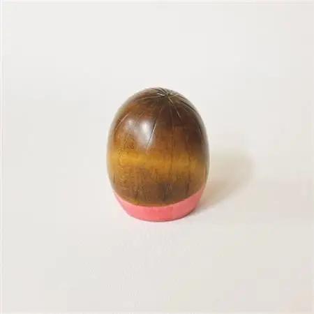 しあわせ　ピンク　小(1体)_装飾品・工芸品   _【1293295】