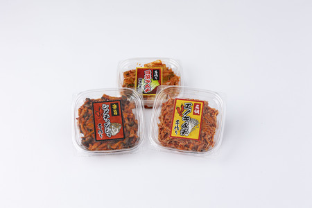 きのこのキムチと白菜キムチ3種セット(エノキムチ120g・シメチャンジャ120g・白菜キムチ150g)　AT08