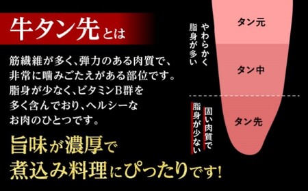 牛タン タン先 コロコロカット 牛タン【2kg 400g×5P】【冷凍】