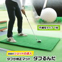 【ふるさと納税】ダフり矯正マット　ダフるんだ 不織布タイプ 　1枚　ゴルフマット【1092253】