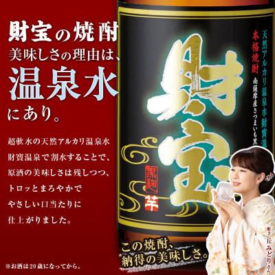 ふるさと納税 垂水市 麦焼酎 紙パック 2種2本 財宝・財宝スペシャル 1800ml × 各1本 温泉水使用 |  | 01