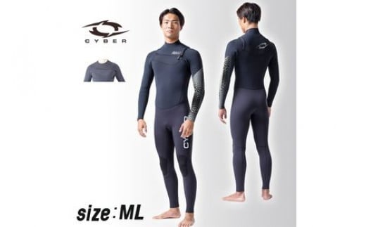 
ウエットスーツ CYBER 3/2mm ZEST-LIMITED フルスーツ FALL/WINTER仕様 MLサイズ
