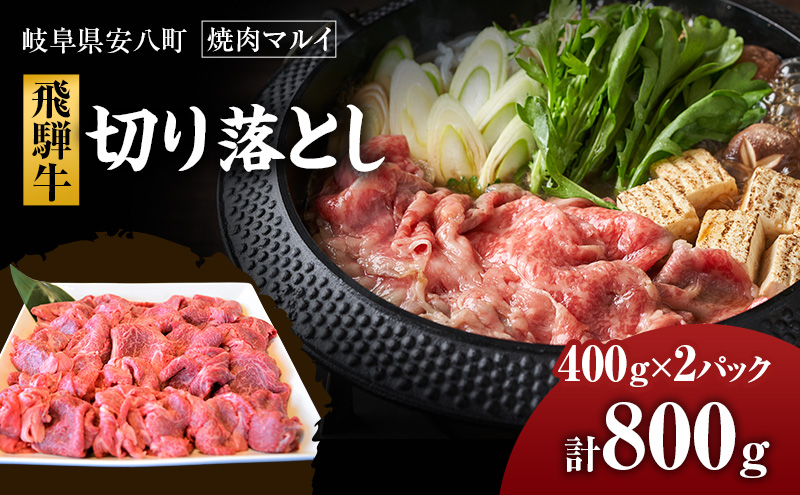 飛騨牛切り落とし約800g（約400g×2）