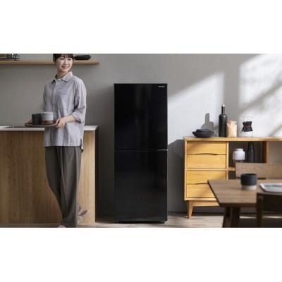 ふるさと納税 大河原町 冷凍冷蔵庫 153L ブラック 2ドア アイリスオーヤマ スリム 右開き[53752905] |  | 03