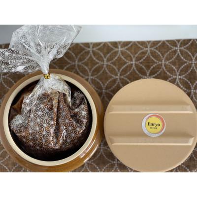 ふるさと納税 鹿沼市 Enryo釜に味噌 500g×2個セット