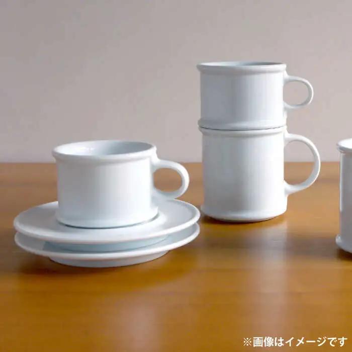 【白山陶器】【H型シリーズ】マグ 白磁 1ピース【波佐見焼】[TA199]