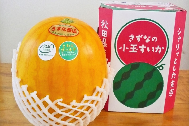 小玉すいか（とわ☆ゴールド）2Lサイズ1個入