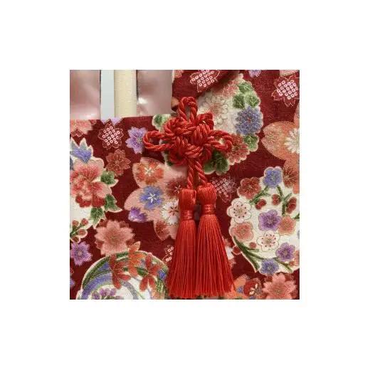【2.赤色系（桜・牡丹・紅葉）】【選べる8色】ベビーお祝い着(被布)