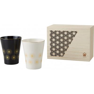 ふるさと納税 土岐市 【美濃焼】華日和 フリーカップ2個セット 木箱入 【山加商店】YMK100-22H