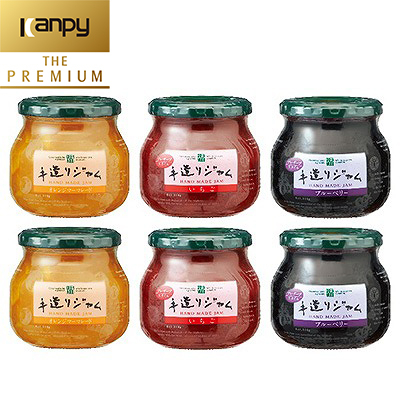 
            カンピー ザ・プレミアム（グリーンウッド）　手造りジャム3種アソートセット (3種×2個) Kanpy THE PREMIUM　カンピーシリーズ最上級　酸味料・保存料・ゲル化剤を不使用の手作りジャム！
          