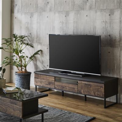 ふるさと納税 大川市 テレビボード幅150ブルックリンスタイル　国産家具　NA/BR |  | 01