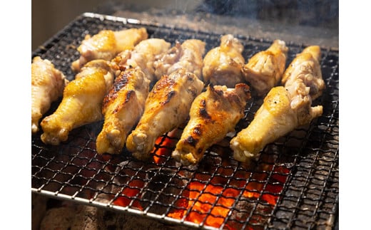 比内地鶏 炭火やきとり 6袋  炭火焼き 比内地鶏 やきとり 正肉 きんかん 手羽元 常温 平飼い 骨付き肉 鶏肉 とり肉 希少  送料無料 ふるさと 秋田 潟上市 【秋田味商】