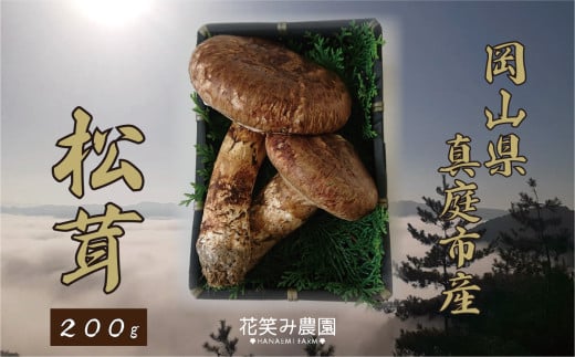 hana11-2.花笑み農園　岡山の『松茸』200g