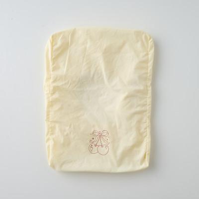 ふるさと納税 寝屋川市 【オフホワイト】袋一体型 ランドセルカバー 撥水 反射板付き