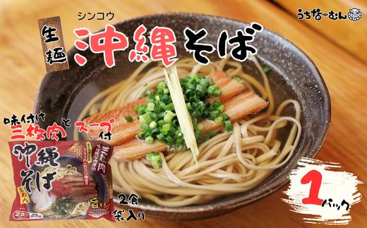 シンコウ 沖縄そば 2食 袋入 1P