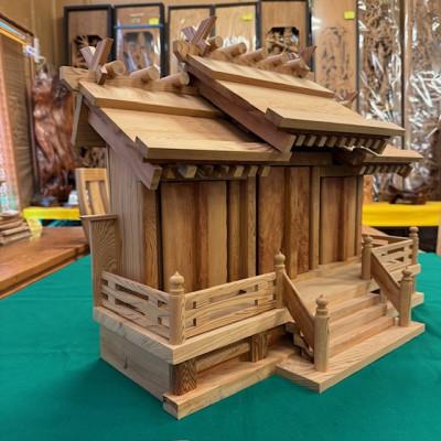 ふるさと納税 太宰府市 屋久杉神棚三社　全て屋久杉無垢材使用　　重さ約5kg |  | 02