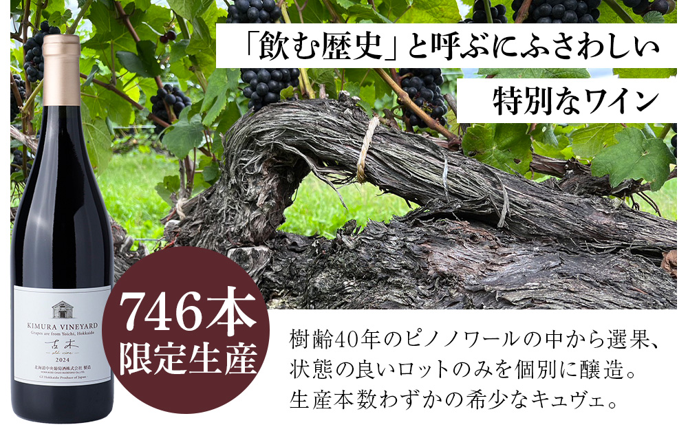【数量限定】キムラヴィンヤード古木2024 1本