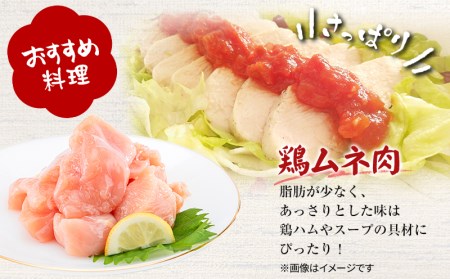 宮崎県産若鶏 モモ・ムネ切り身 鶏肉小分けパック 合計4kg(250g×各8パック)