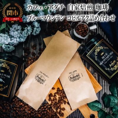 ふるさと納税 関市 ブルーマウンテン コピルアク 2種類 計180g＜詰め合わせ＞カフェ・アダチGF-024
