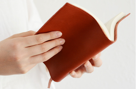 本革ブックカバー 文庫サイズ（キャメル）