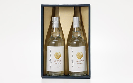 軽井沢産じゃがいもを使った アクアヴィット「とりのす」 700ml×2本セット