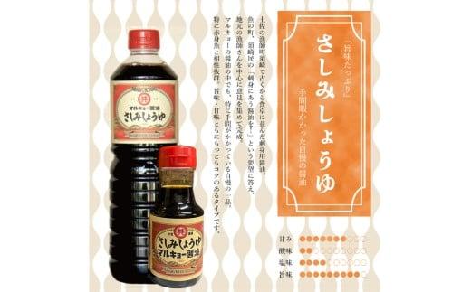 さしみ醤油 360ml 調味料 刺身醤油 さしみ 魚 赤身 醤油 旨口 マルキョー 高知県 須崎市 MK045