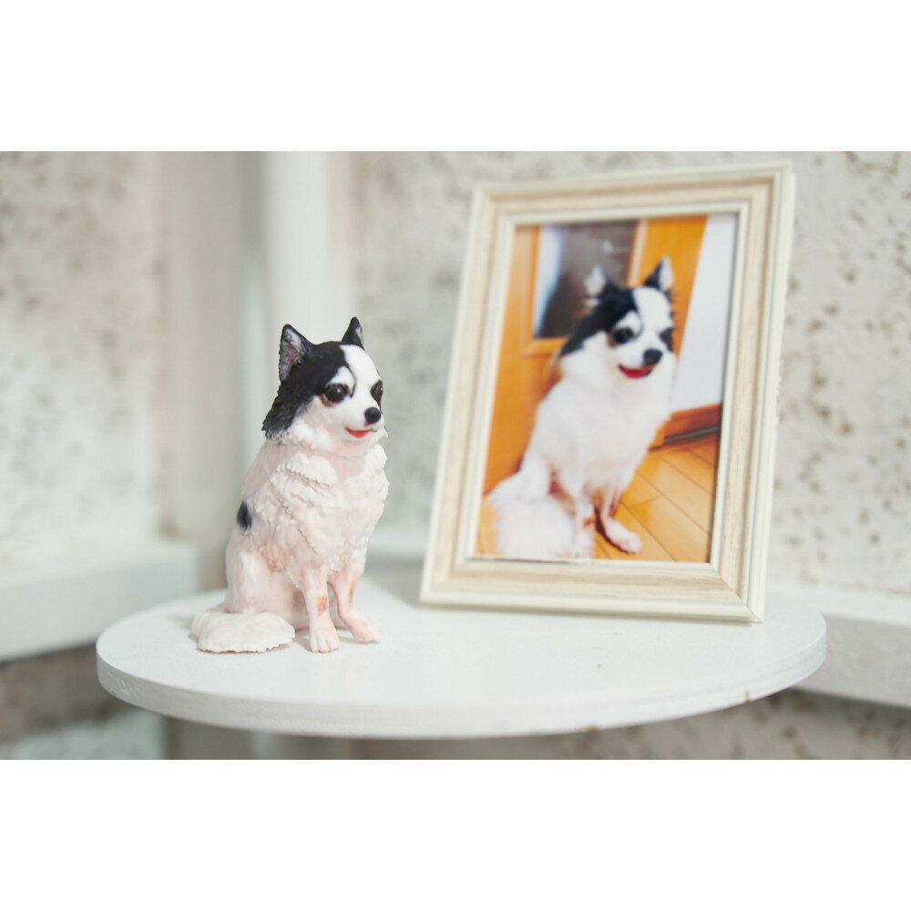 【ふるさと納税】思い出のペット写真から作る3Dフィギュア　長辺10cm | フィギュア ペット 写真 オーダーメイド 愛犬 ねこ グッズ 記念 送料無料 東京 中野