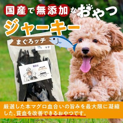 ふるさと納税 小牧市 犬猫用 国産無添加おやつジャーキー まぐろッチ(本マグロ血合い)(魚)[143O16] |  | 01