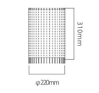 【日吉屋】自立式テーブルスタンド照明 和紙の色（山吹色）