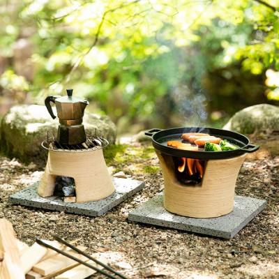 ふるさと納税 四日市市 三重県四日市市　コヘッツイHAJIME 1合 アルミ釜・土色・マット【申し込み受付後生産品】 |  | 01
