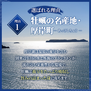 牡蠣 3Lサイズ 20個 生食用 マルえもん 殻付き 北海道厚岸 牡蠣