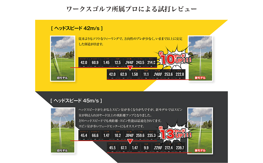 ワークスゴルフ「飛匠イエローラベル」イエロー ２０２５年モデル  [ゴルフボール ゴルフボール ゴルフボール ゴルフボール ゴルフボール]