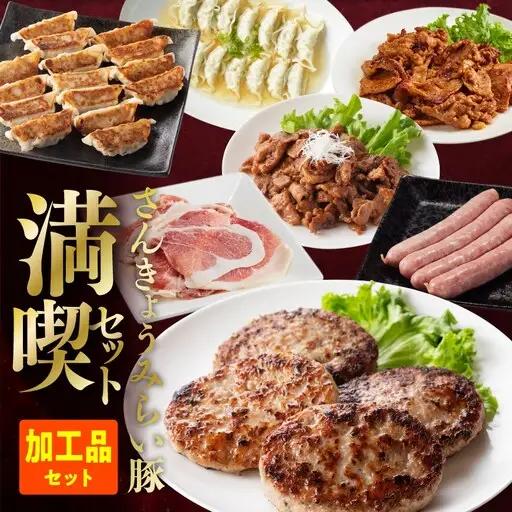 【令和8年11月発送】【かんたん調理で満喫コース】（加工品）さんきょうみらい豚 満喫セット 【 肉 国産 九州産 豚肉 国産 宮崎県産 さんきょうみらい豚 】