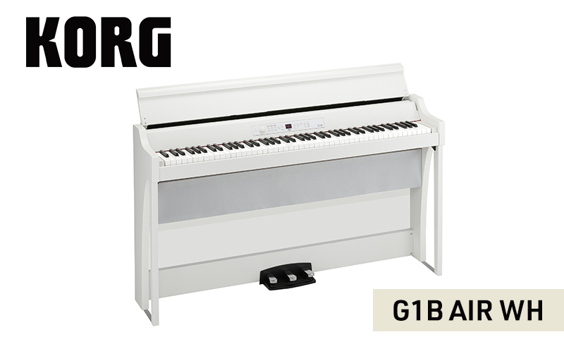 G1B AIR WH　ピアノ 電子ピアノ デジタルピアノ 電子楽器 日本製 RH3鍵盤 Bluetooth対応 88鍵盤 ホワイト