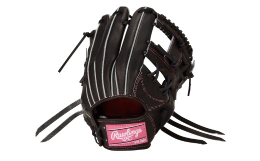 ローリングス (Rawlings) 硬式 内野手用 グローブ コンパクト A グラブ 日本製：右投げ用 ブラック