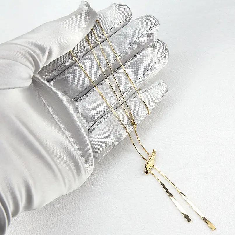 18金 ネックレス ダイヤモンド ロング ラリエット 18k 管理番号230421mro100dyn75 SWAA089