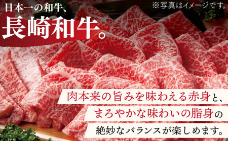 【大自然の贈り物！】長崎和牛肩ローススライス 約500g【ながさき西海農業協同組合】[QAK002]