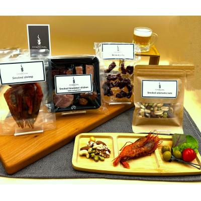 ふるさと納税 由利本荘市 ビールの「マリアージュ」燻製セット　計4個