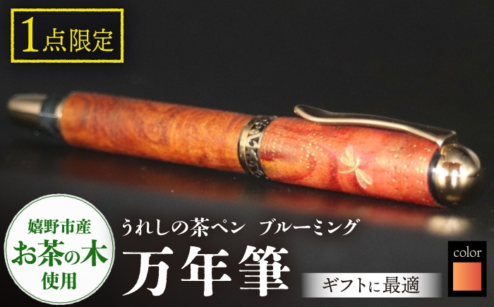 
            うれしの茶ペン　ブルーミング（万年筆X25009）とんぼ一匹【TEWOFURU】 [NBS064]
          