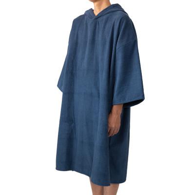ふるさと納税 泉佐野市 泉州タオル サウナポンチョ(ネイビー) G2120 |  | 01