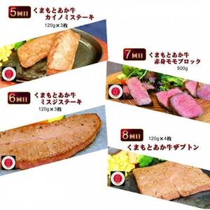 【毎月定期便】【GI認証】くまもとあか牛 食べ比べ(益城町)全12回【配送不可地域：離島】【4067036】