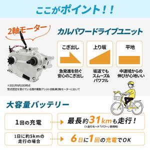 電動アシスト自転車 パナソニック ビビSX ネイビー 自転車