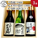 【ふるさと納税】斗農蔵(芋焼酎)＆未来の農村(芋焼酎)＆旬鯵(清酒)セット【B5-062】 芋焼酎 純米吟醸 焼酎 旬鯵 未来の農村 斗農蔵 セット お酒 アルコール 酒 焼酎 ハイボール 贈答用 贈り物