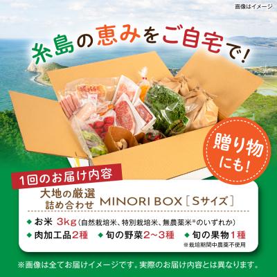 ふるさと納税 糸島市 全12回定期便 糸島産 肉 米 野菜 果物 厳選詰め合わせ MINORI BOX S[AOP010] |  | 03
