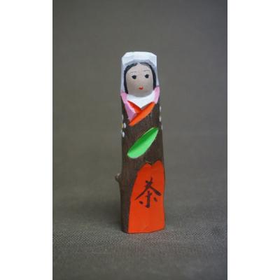 ふるさと納税 宇治市 宇治茶の木こけし人形　6