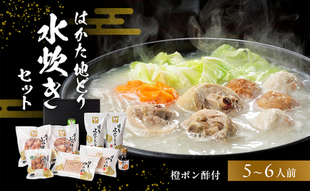 水炊きセット はかた地どり Ａ 鶏肉 鍋 水炊きセット