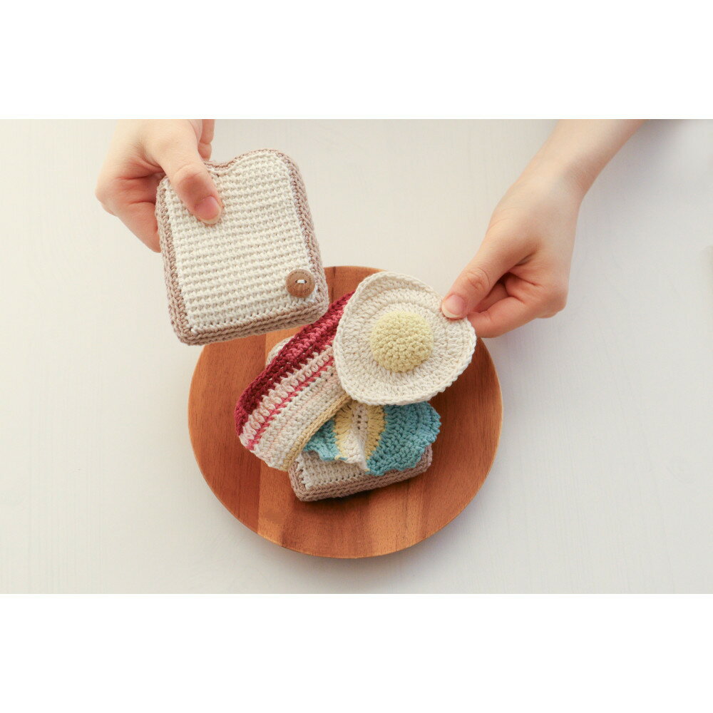 【ふるさと納税】HOPPL　mamagotoy（ままごトイ）サンドイッチセット | ままごと おもちゃ ベビー 赤ちゃん キッズ こども ギフト 贈り物 プレゼント 人気 おすすめ 送料無料